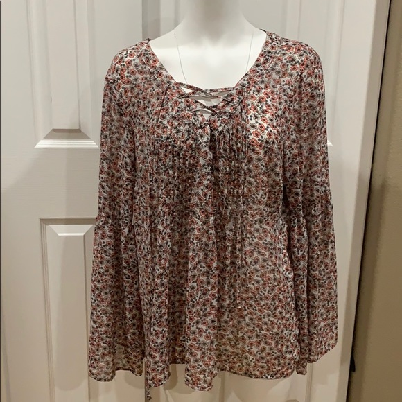 torrid Tops - Torrid lace up top – size 1X